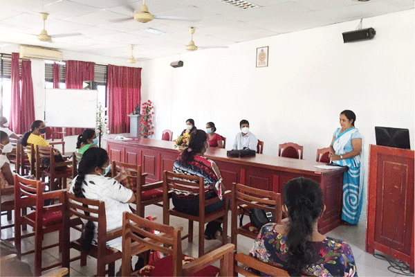 ආදායම් උත්පාදනය සඳහා පෙළඹවීමේ පුහුණු වැඩසටහන 2021 අප්‍රේල්