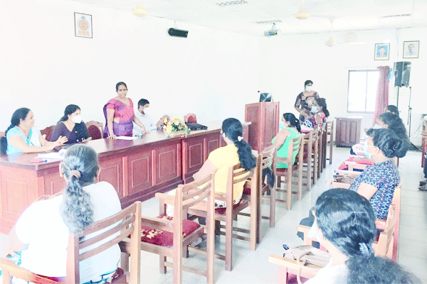 ආදායම් උත්පාදනය සඳහා පෙළඹවීමේ පුහුණු වැඩසටහන 2021 අප්‍රේල්