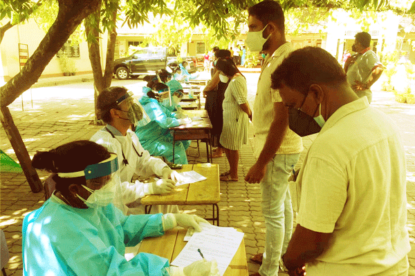කොවිඩ් එන්නත ලබා දීම රත්මලාන නැගෙනහිර 