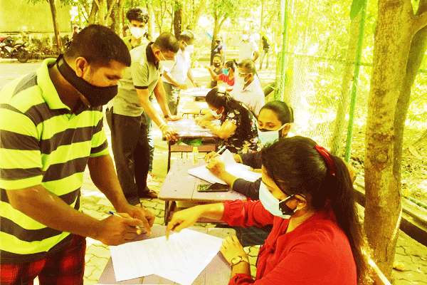 කොවිඩ් එන්නත ලබා දීම රත්මලාන නැගෙනහිර 