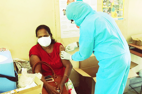 කොවිඩ් එන්නත ලබා දීම රත්මලාන නැගෙනහිර 