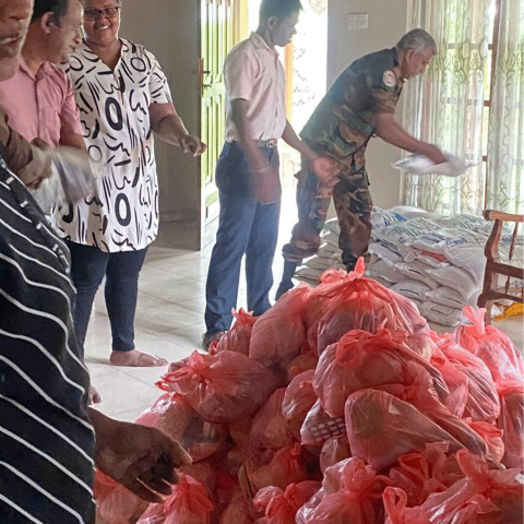 2024.06.12 ගංවතුරින් විපතට පත්වූ ජනතාව වෙනුවෙන් 