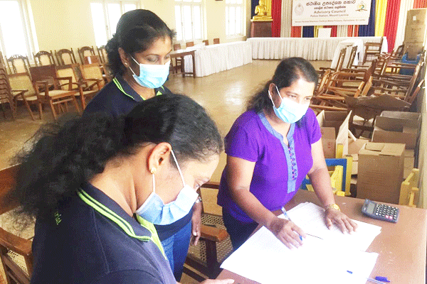 අඩු ආදායම් ලාභීන්ට 5000 බෙදීම පිරිවෙණ වසම-2021-අප්‍රේල්
